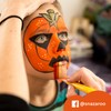 Snazaroo Children's Make-Up Brush Pen Jungle Set - 3 Colours