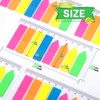 FANDAMEI 12 Pack Neon Index Flags - 1920 pcs Multicolour