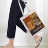 BWWKTOP Singer Canvas Tote Bag Music Lover Gift Song Lyrics