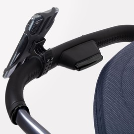 Silver Cross | Pram Phone Holder | Universal Phone Holder | 360 Rotation | Pram Accessories | Rubber Straps