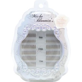 Wellness Beaute Eyelash Extensions Mish Blue Min NO.49 (Extensions), Brown Lure, 144 Bundles