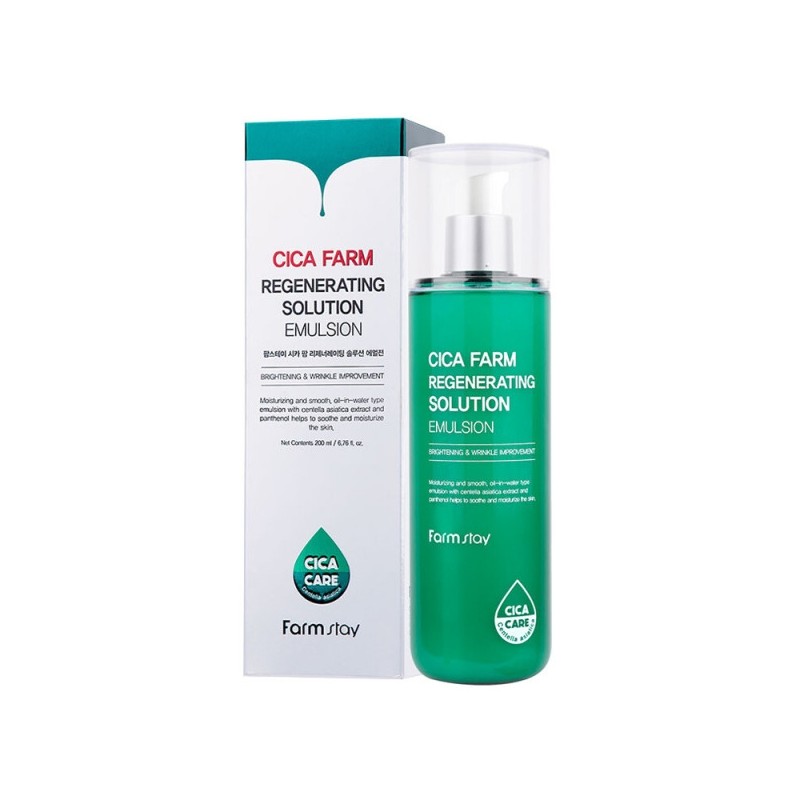 Farmstay Cica Palm Regenerating Solution Emulsion 200ml / 팜스테이 시카