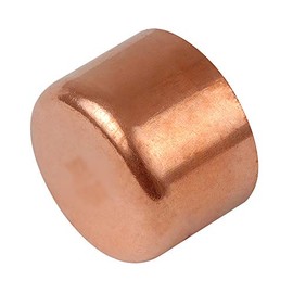 22mm End Cap End Feed WRAS Approved Copper Fittings