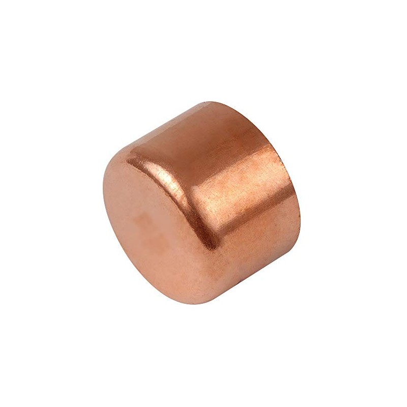 22mm End Cap End Feed WRAS Approved Copper Fittings