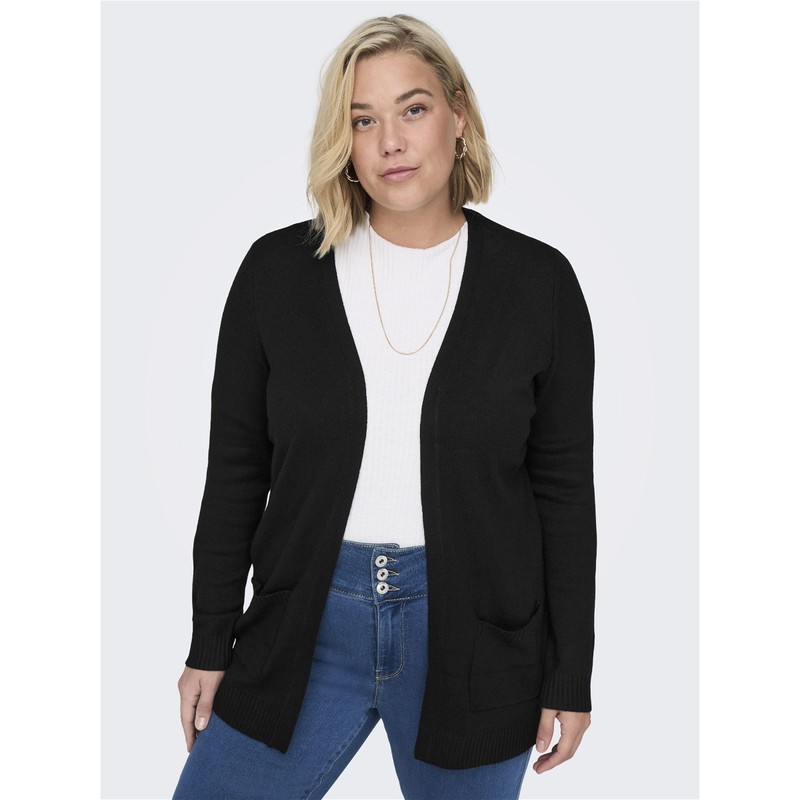 ONLY Caresly L/S Open Cardigan KNT Noos Women's Cardigan, black