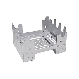 HAC Montagna Pocket Stove, W4.7 x D3.7 x H2.8 inches (12 x 9.5 x 7 cm), HAC2908, Silver