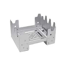 HAC Montagna Pocket Stove, W4.7 x D3.7 x H2.8 inches (12 x 9.5 x 7 cm), HAC2908, Silver