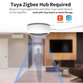 Byttlerom Tuya Zigbee MmWave Radar Detector High Sensing Human Body Exists Sensor Home Smart Home Security