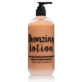 Hydrating Bronzing Lotion for a Radiant Sun-Kissed Glow – Enhances Color, Non-Greasy, Made in USA, Suitable for All Skin Types; 24 Hour Skin Therapy Body Lotion