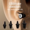 Dynamic Ear Filter -20dB Reusable Premium Hearing Protection for Concerts,