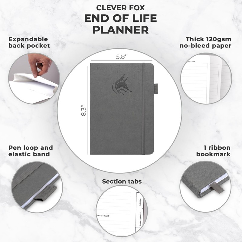 Clever Fox End of Life Planner – Guided Final Arrangements