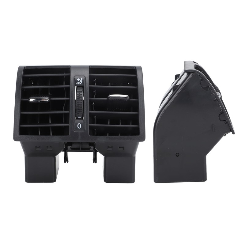 Car Rear Center Air Conditioning Outlet Vent Nozzle 1TD819203 Black
