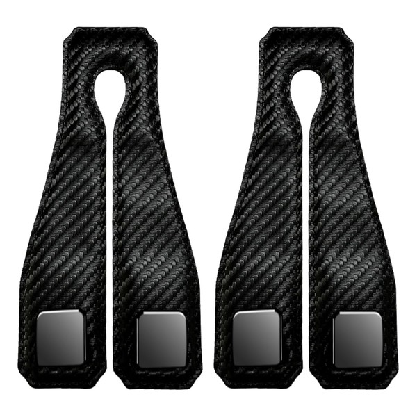 Wecsv Car Back Seat Hooks for Headrest, Double Headrest Purse