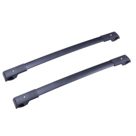 Ineedup Roof Rack Cross Bar For Subaru Crosstrek 2016-2017,for Subaru Impreza 2012-2016,for Subaru XV Crosstrek 2013-2015 150LBS Black Car Top Roof Rail Set Cargo Luggage Bike Kayak Carrier