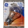 GE 40-Watt Crystal Clear Ceiling Fan Light Bulb w/Medium Base- 415 Lumens