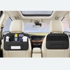 FLORICH 5-in-1 Car Backseat Organizer, Premium Leather Headrest Seat Back