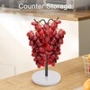 Winmien Double Hooks Standing Banana Holder, Banana Hanger Tree Stand