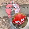 Outdoor Faucet Lock with Padlock - Water Spigot Lock, Hose