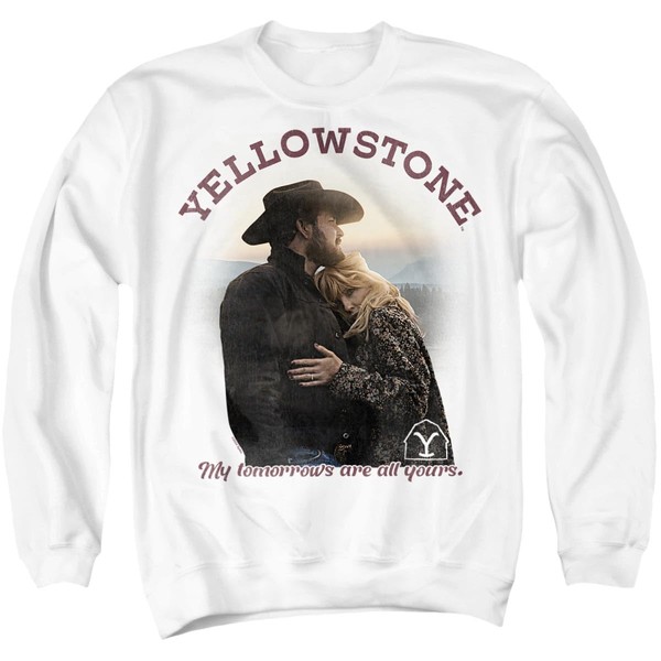 Popfunk Yellowstone Beth and Rip Tomorrows Unisex Adult Crewneck Sweatshirt,
