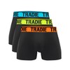TRADIE Mens Cotton/Elastane Fitted Trunk 3-Pack (AU, Alpha, Large, Regular,