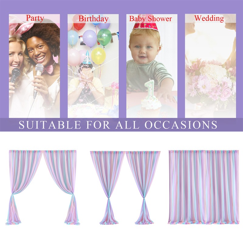 Wedding Arch Draping Fabric Background Decorative Wedding Curtain Wedding Party