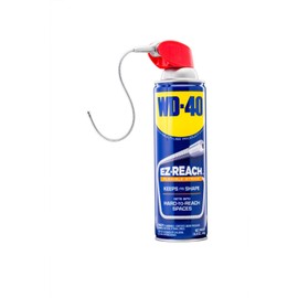 WD-40 Multi-Use Product Featuring an 8-inch Flexible Straw EZ-Reach to Help You Get to Hard to Reach Spaces to Save Time on Jobs, for Lubricating, Penetrating & Preventing Rust, 14.4 oz Spray Can