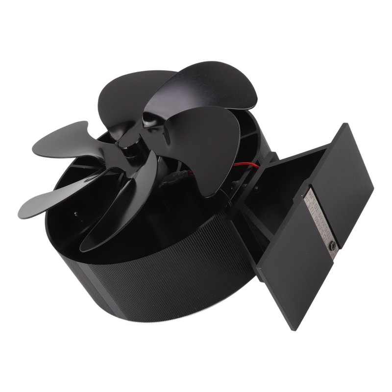 6 Blades Fireplace Fan Thermoelectric Module Wood Stove Fan Heat
