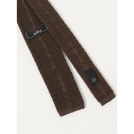 Beams F Men's Brown Knit Tie, Braun