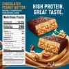 CLIF BUILDERS Protein Bars - Chocolate Peanut Butter Flavor -