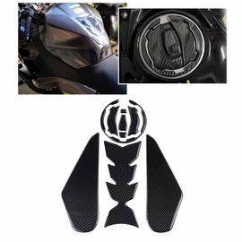 Midimttop Motorcycle Tank Pad Protector Sticker Knee Grip Traction Side Stickers Compatible with Ka-wa-sa-ki Ninja400 Z400 Ninja 400 Z400 2018 2019 2020 2021 2022 2023