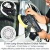 Dual Action Car Buffer Polisher, 21mm Random Orbital Polisher, 6-Speed