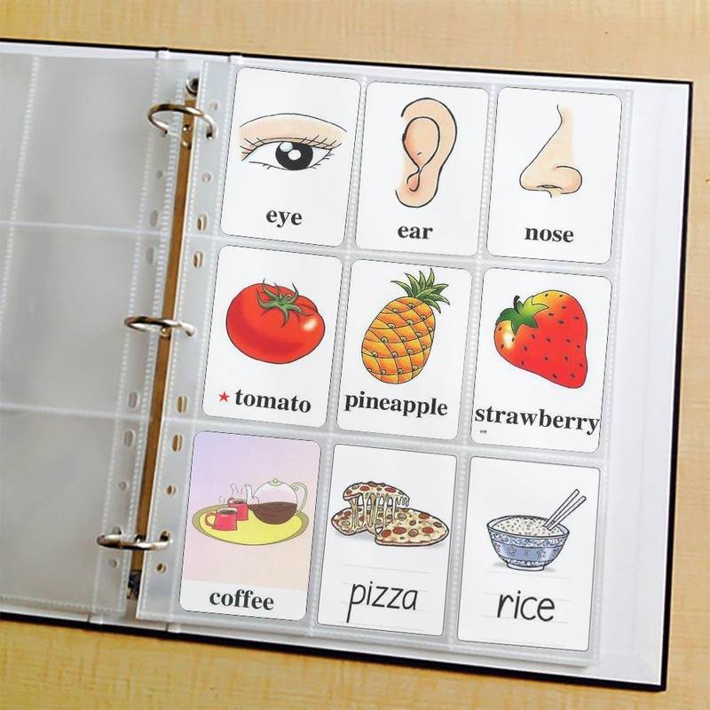 WSKTOP Trading Card File, Supports 2 Holes, 3 Holes, 4