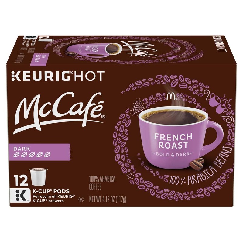 McCafé French Dark Roast K-Cup Coffee Pods (12 Pods)