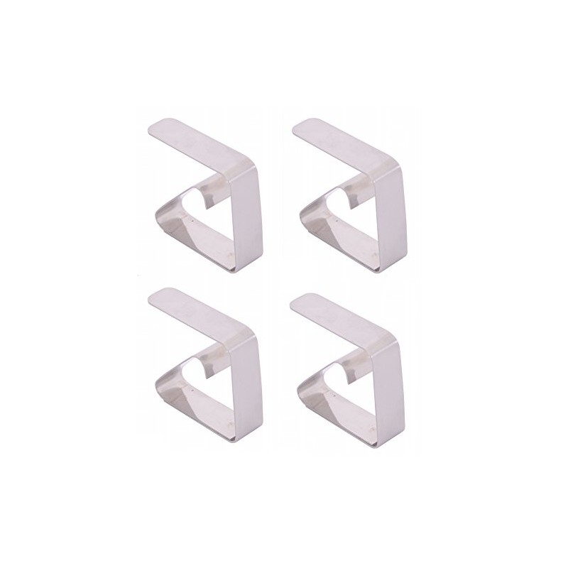 Epicurean 39LY702 Stainless Steel Table Cloth Clips, 5.8 x 6.2