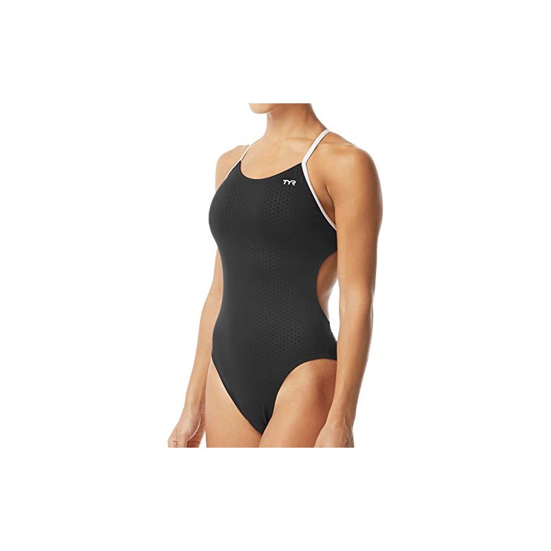 TYR CHEX7A06040 Hexa Cutoutfit-A Blk/Wht 40