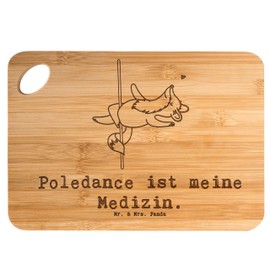 Mr. & Mrs. Panda Bamboo Chopping Board Pole Dance Gift Gift Boards Wooden Board with Engraving Thank You Pole Dance Wooden Boards