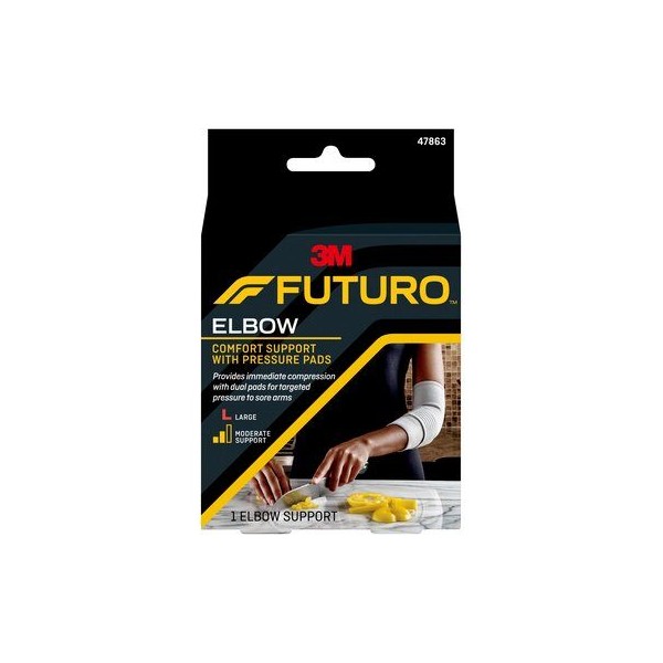 Futuro Elbow Comfort Support With Pressure Pads - L