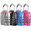 Fosmon TSA Approved Locks for Luggage. Suitcase Locks with Open