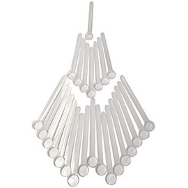 1/8 Teaspoon (0.625 mL | A Pinch) Long Handle Scoop for Measuring Coffee, Pet Food, Grains, Protein, Spices and Other Dry Goods (Pack of 25)