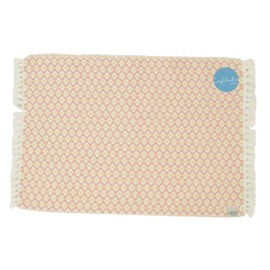 Friends Hill YW-261-01 Bloomy Lunch Mat, Pink