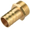 Drado Brass Hose Nozzle Brass Hose Connection Plug Adapter 3/4