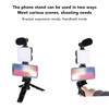 Phone Live Streaming Kit with Fill Light Microphone Sound Cable