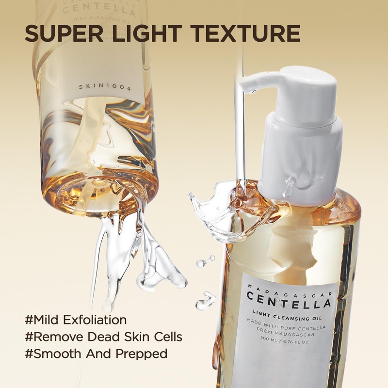 SKIN1004 Madagascar Centella Light Cleansing Oil 6.76 fl.oz, 200ml |
