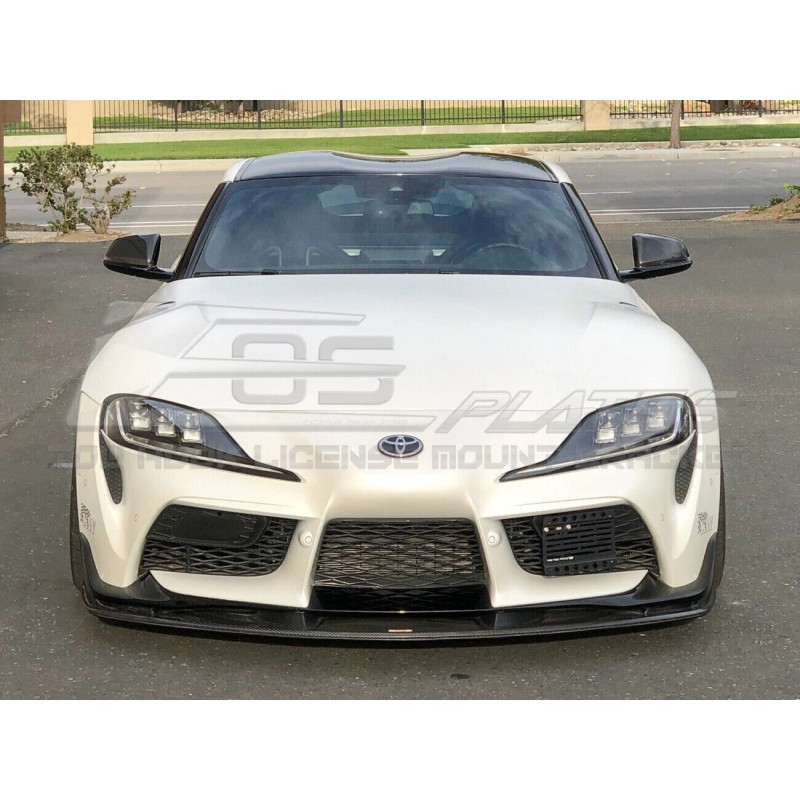 EOS Plate For 2020-Up Toyota Supra Front Bumper Tow Hook