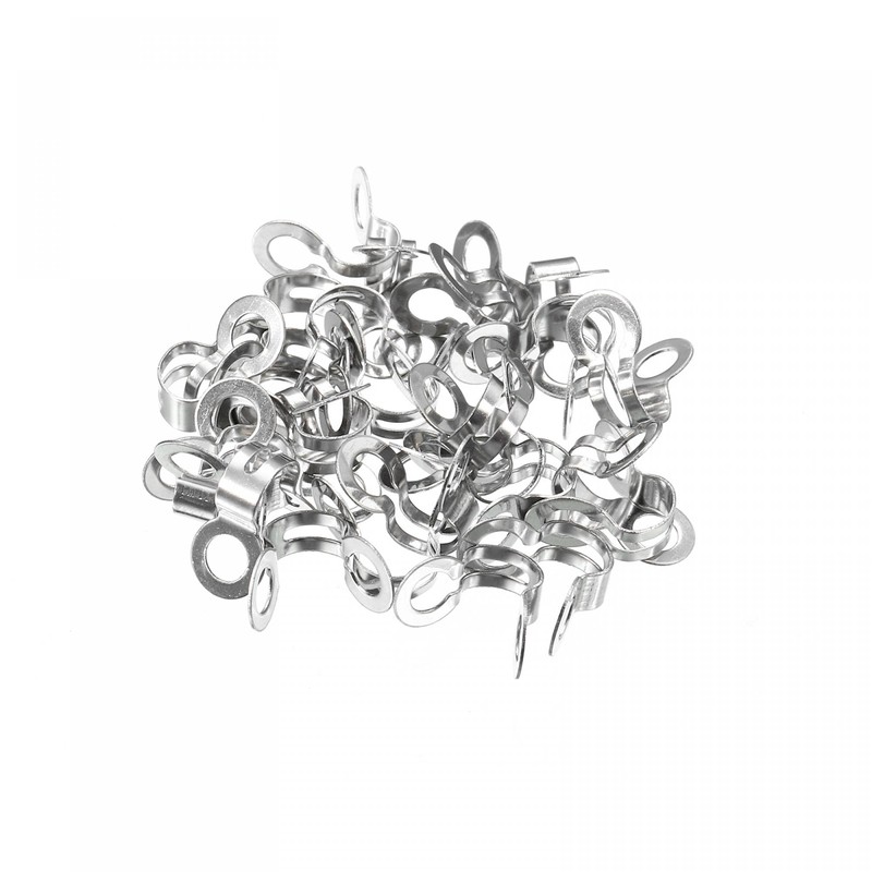 sourcing map Double Ring for 2.4/3/4.5/6 mm Fan Lamp Pull