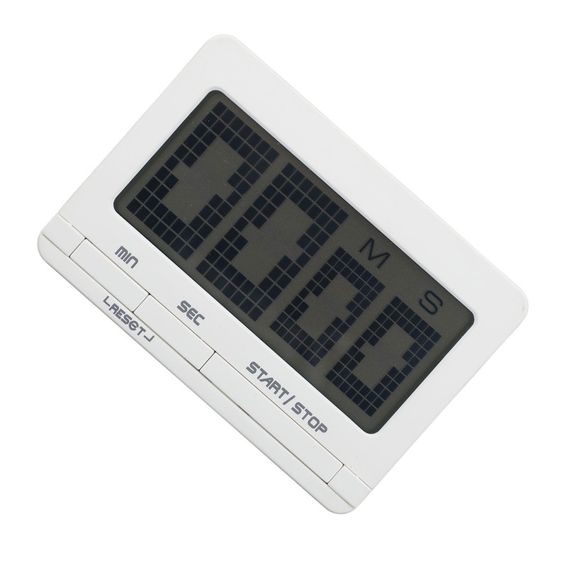 Digital Kitchen Timer Big Digits Magnetic Timer Backing Stand for