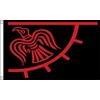 Flag Wholesaler Odinic Raven Flag, Large (4ft x 3ft)