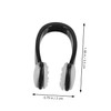 PACKOVE Silicone Swimming Nose Clip Slip Design for Adults Comfortable