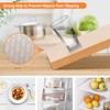 Shelf Liners for Kitchen Cabinets, Waterproof Kitchen Cupboard Liner, Refrigerator