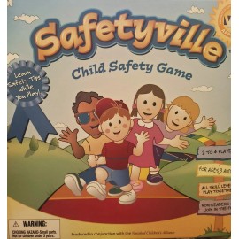 Kidz-idz Safetyville Child Safety Board Game 2003 Kids Educational VTG - Read